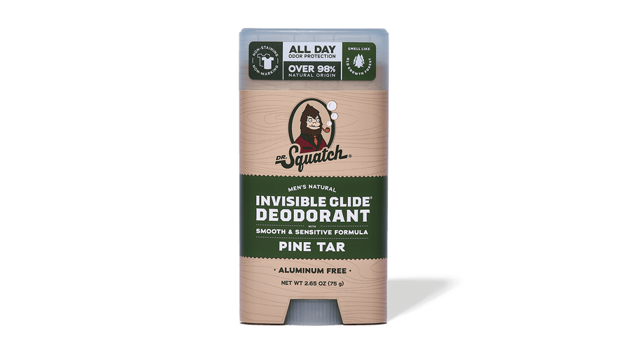 Pine Tar Invisible Glide Deodorant - Gentle Mist