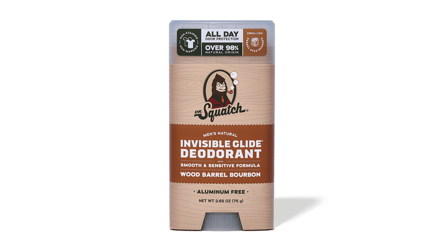 Wood Barrel Bourbon Invisible Glide Deodorant - Soft Glow