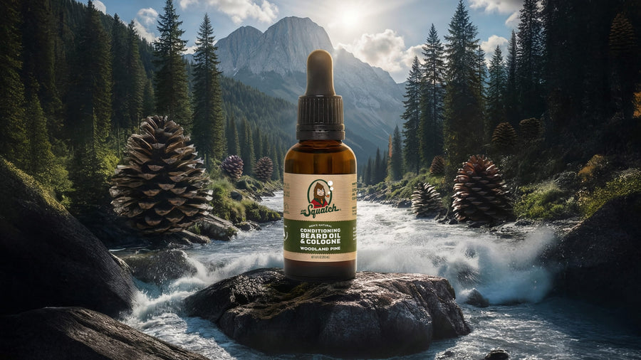 Conditioning Beard Oil & Cologne Woodland Pine - Bright Finish