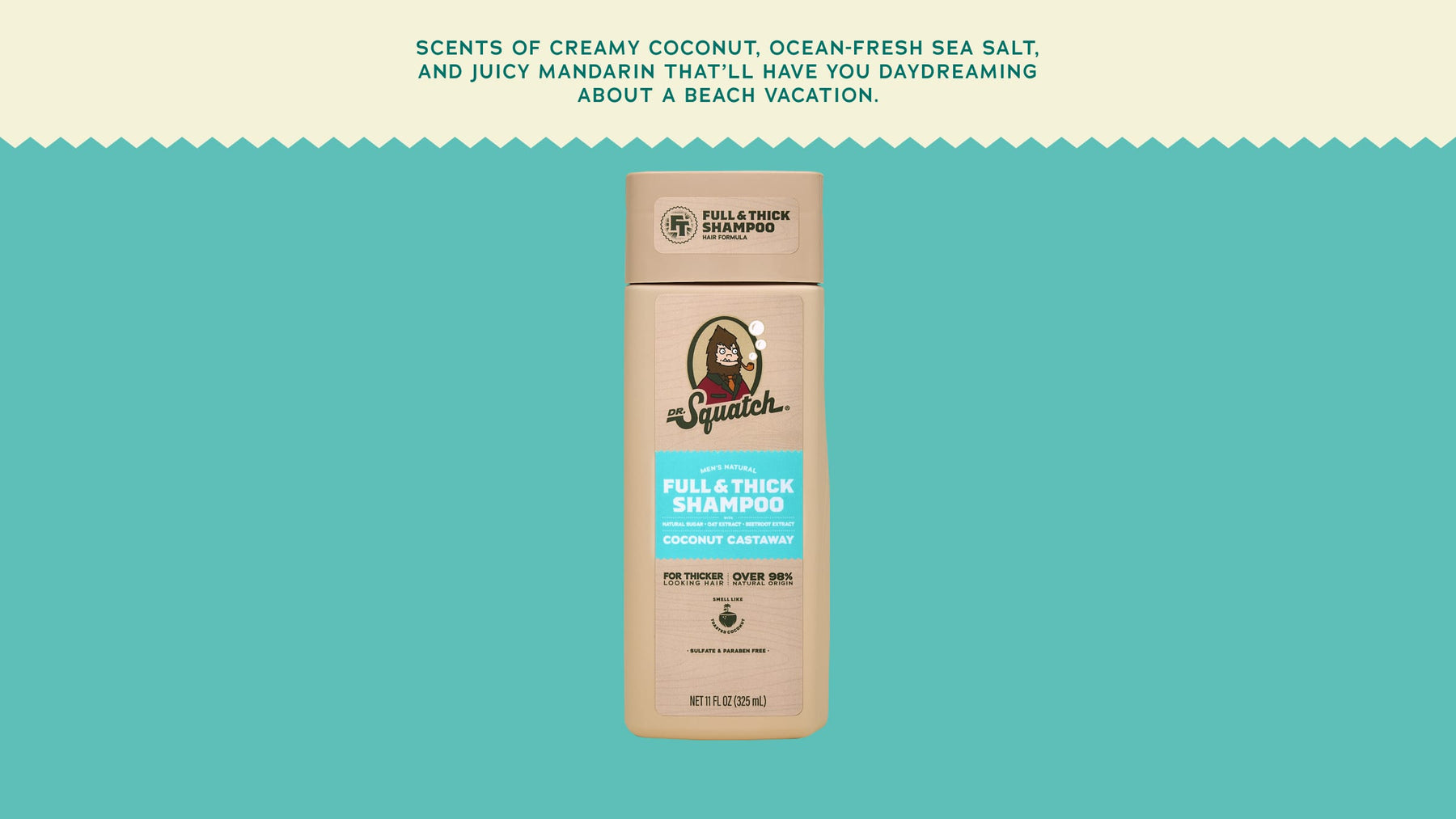 Coconut Castaway Full & Thick Shampoo - Cozy Glow