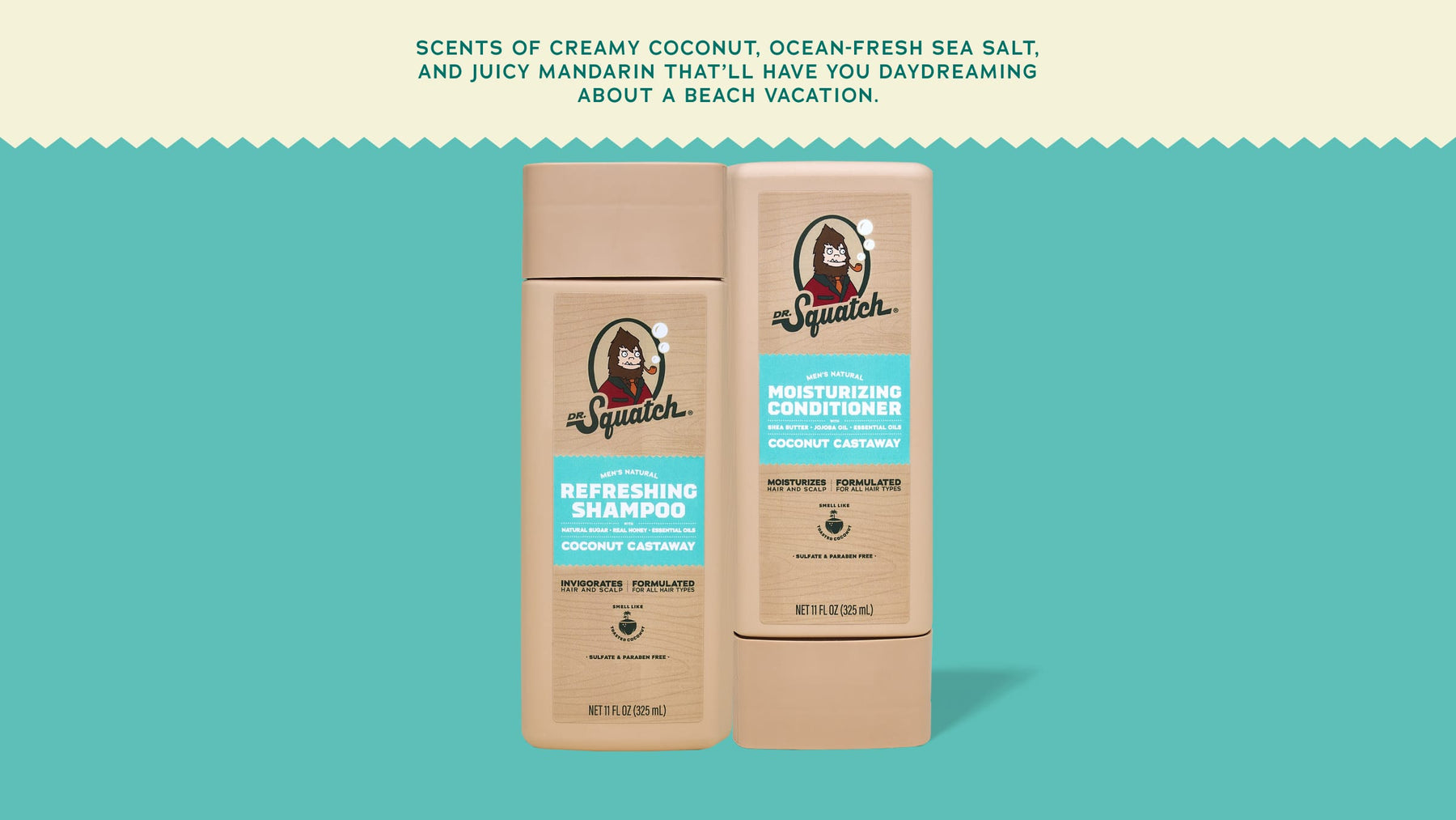 Coconut Castaway Hair Care Kit - Weekend Pair