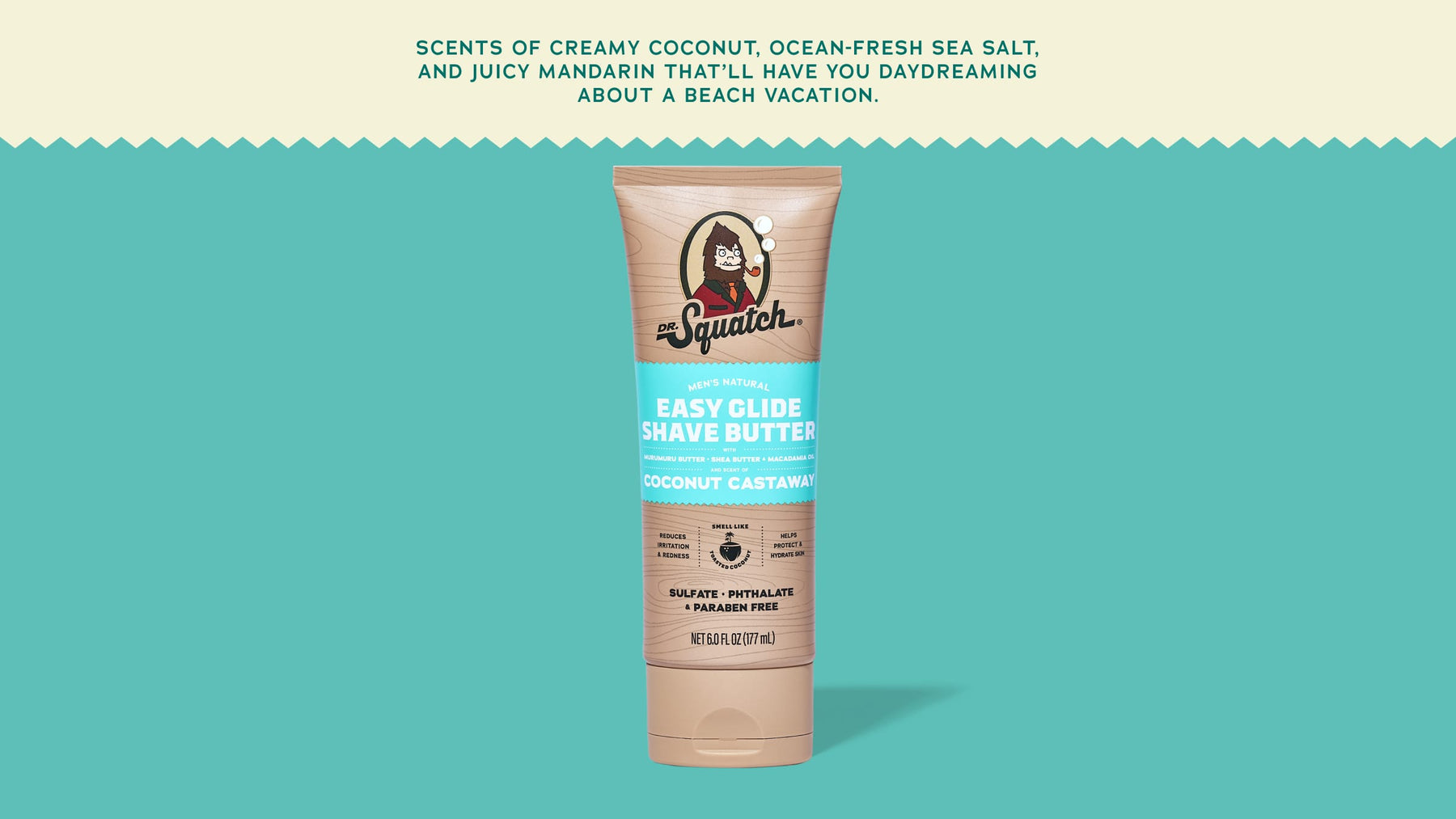 Easy Glide Shave Butter Coconut Castaway - Fresh Prep