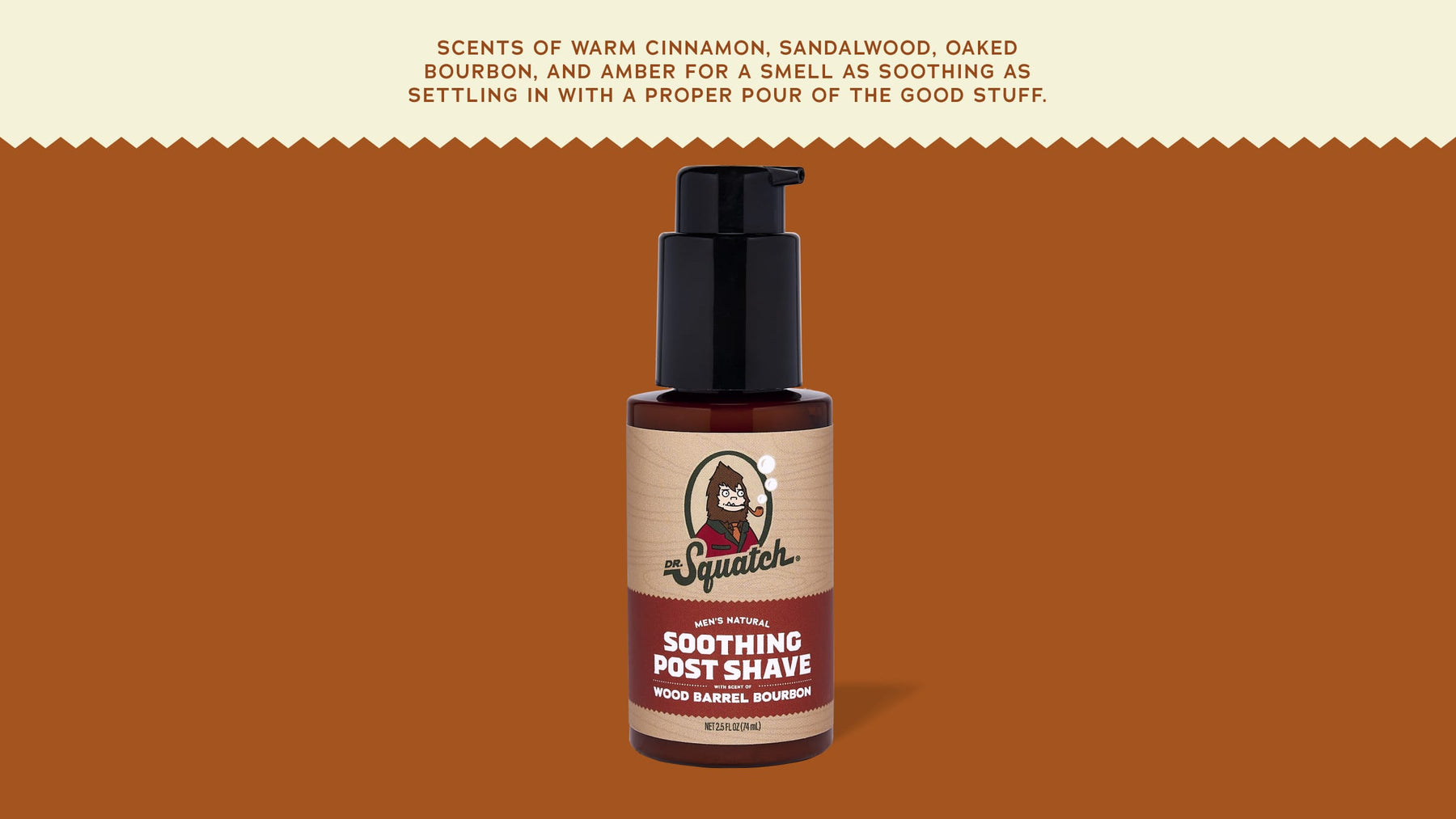 Soothing Post Shave Wood Barrel Bourbon - Fresh Prep