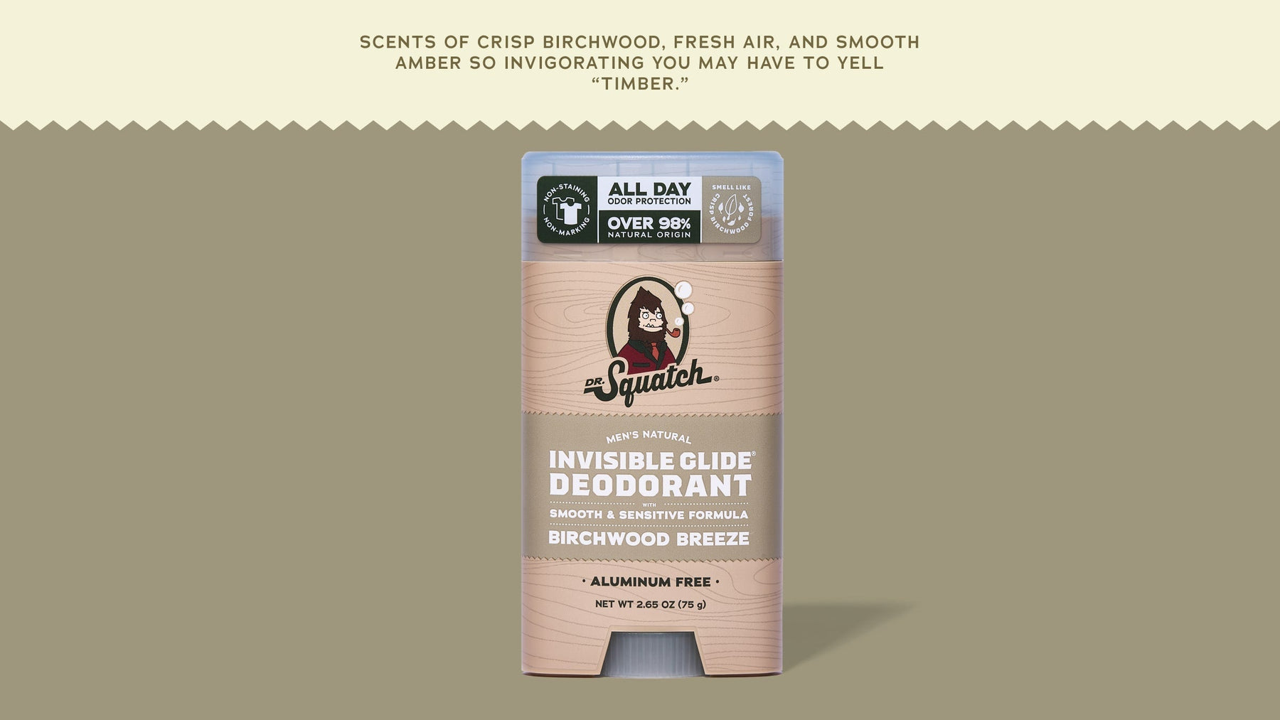 Birchwood Breeze Invisible Glide Deodorant - Modern Blend