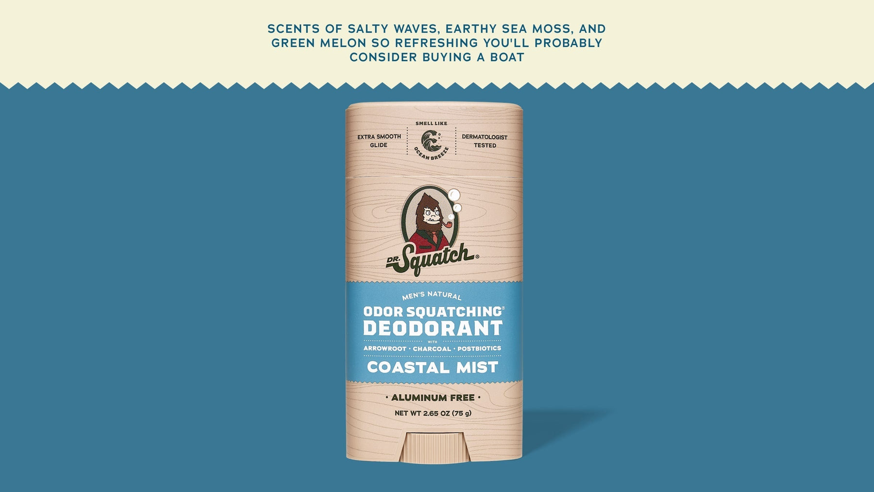 Coastal Mist Deodorant - Fresh Notes