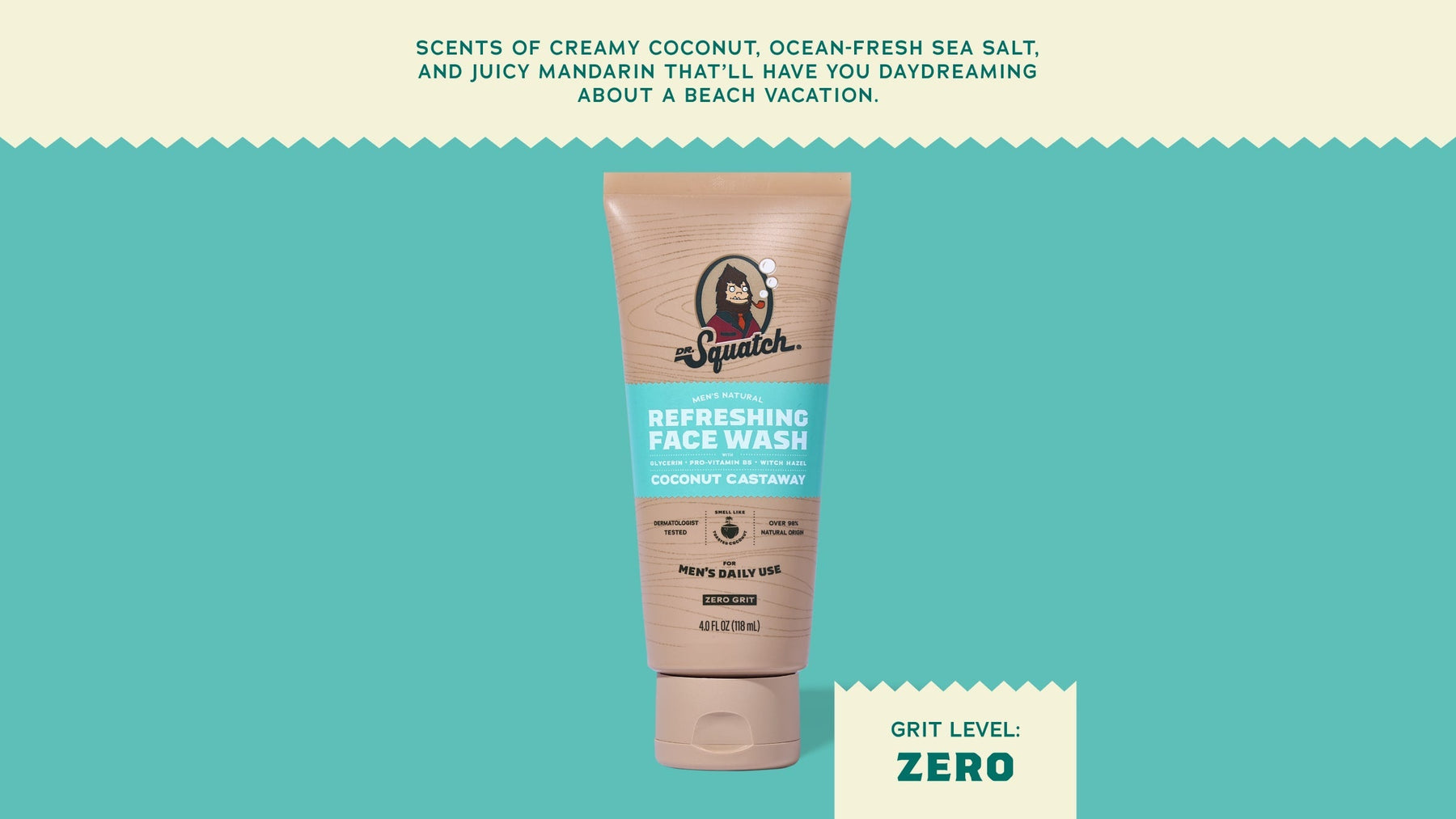 Coconut Castaway Refreshing Face Wash - Easy Routine
