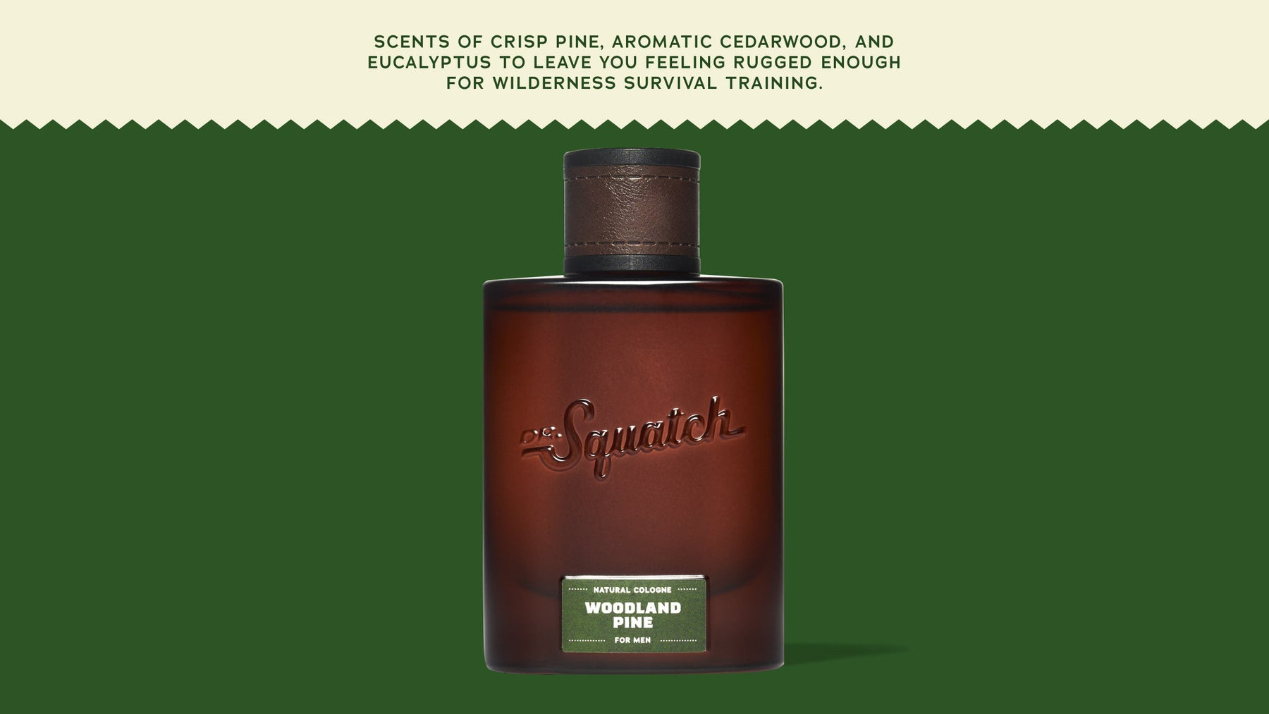Woodland Pine Cologne - Clean Comfort