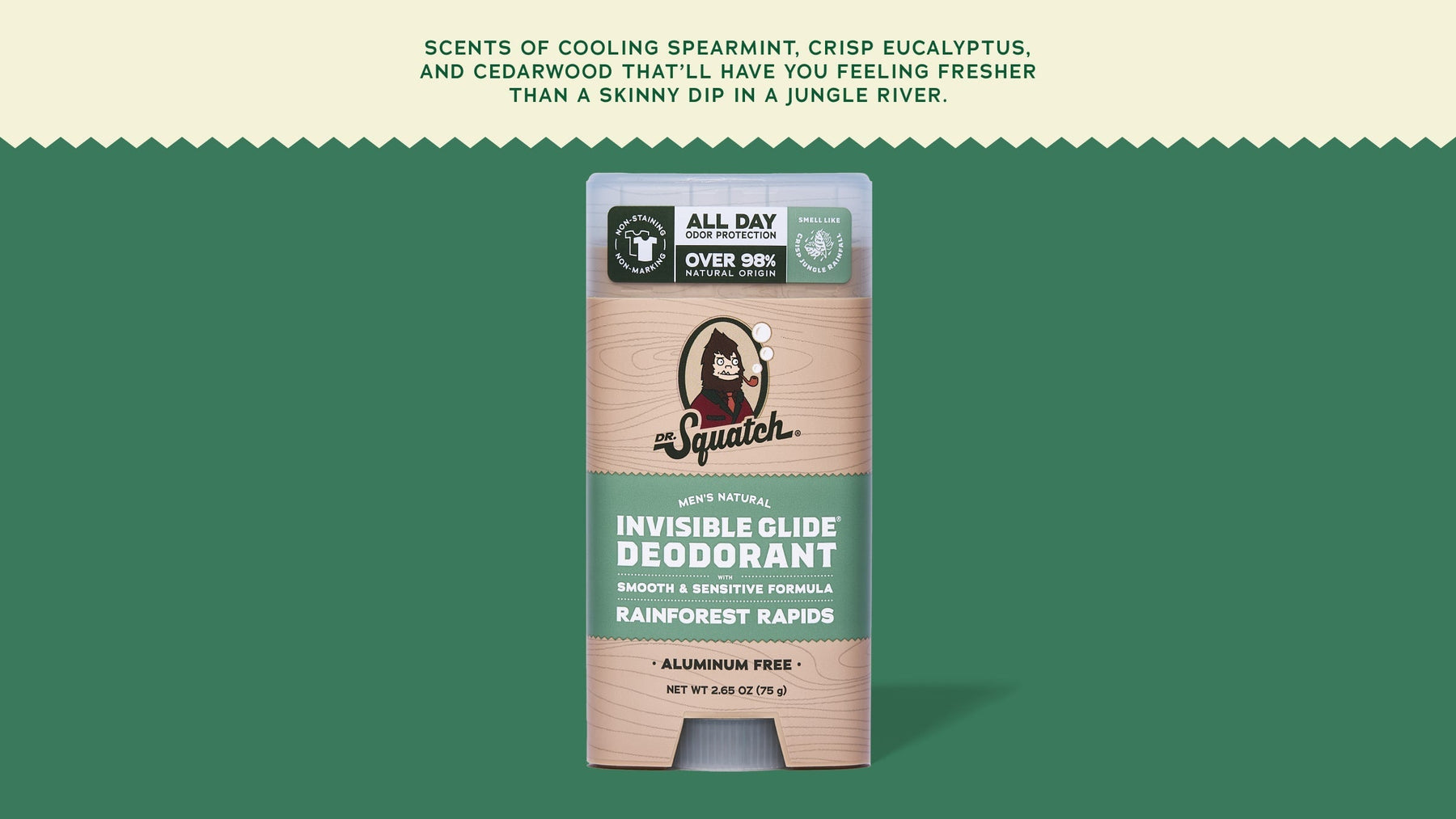 Rainforest Rapids Invisible Glide Deodorant - Home Glow