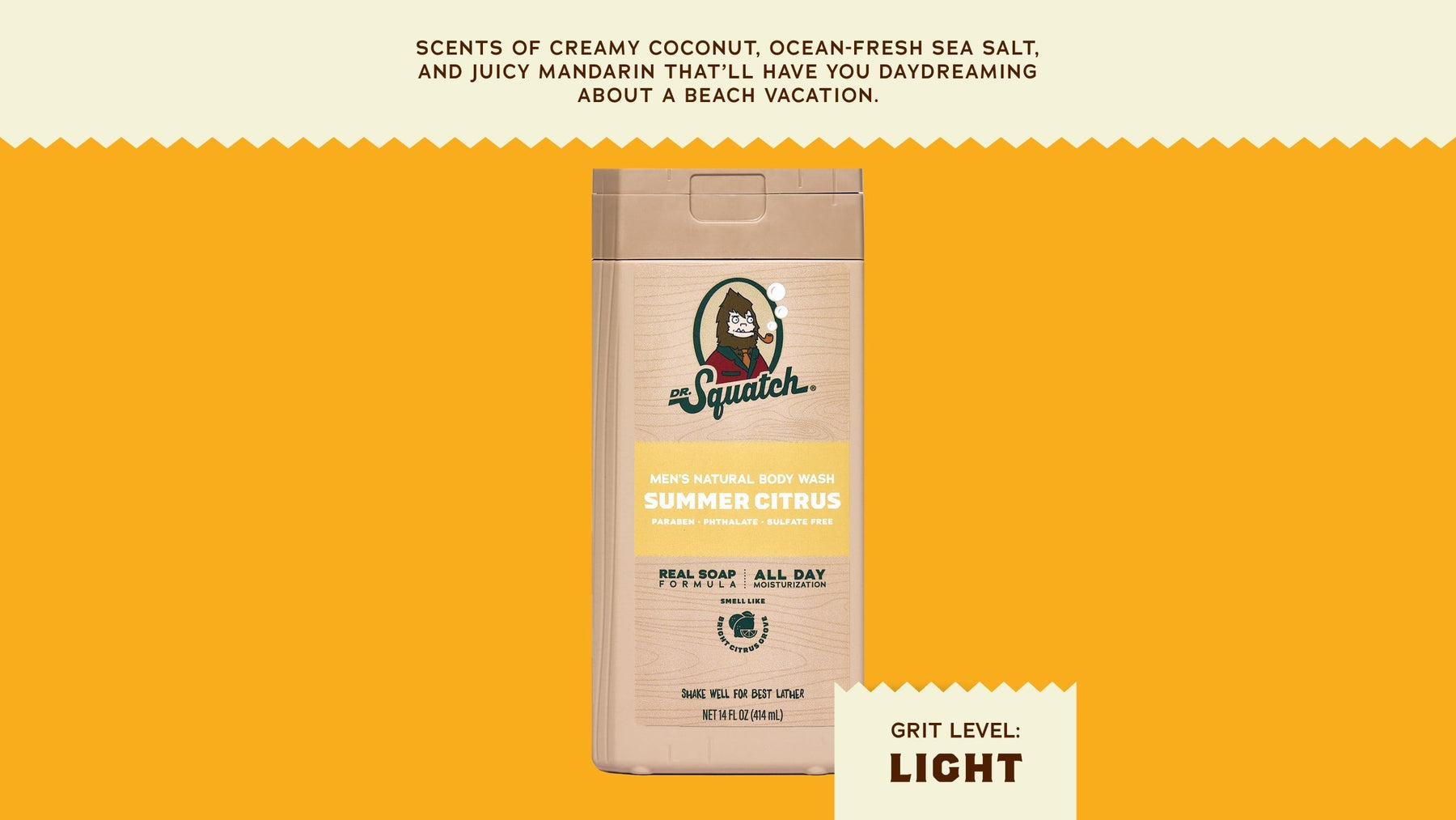 14 oz Summer Citrus Body Wash - Cozy Glow
