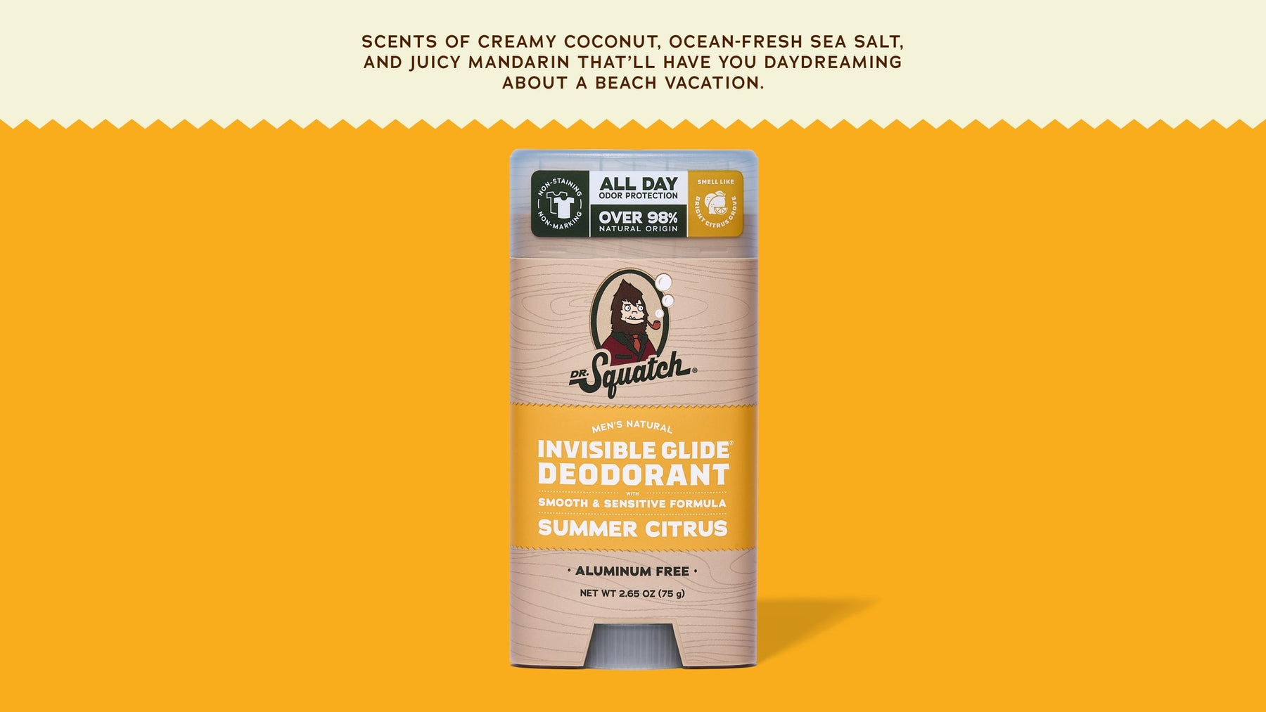 Summer Citrus Invisible Glide Deodorant - Warm Blend