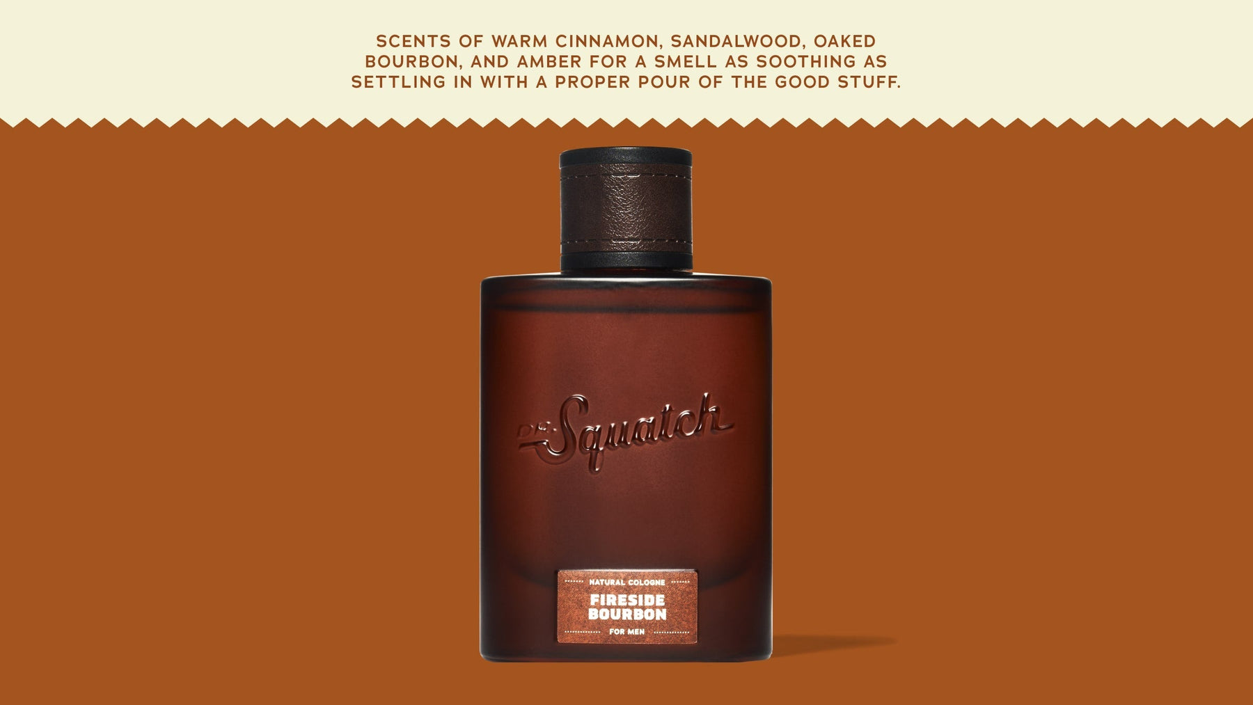 Fireside Bourbon Cologne - Fresh Notes