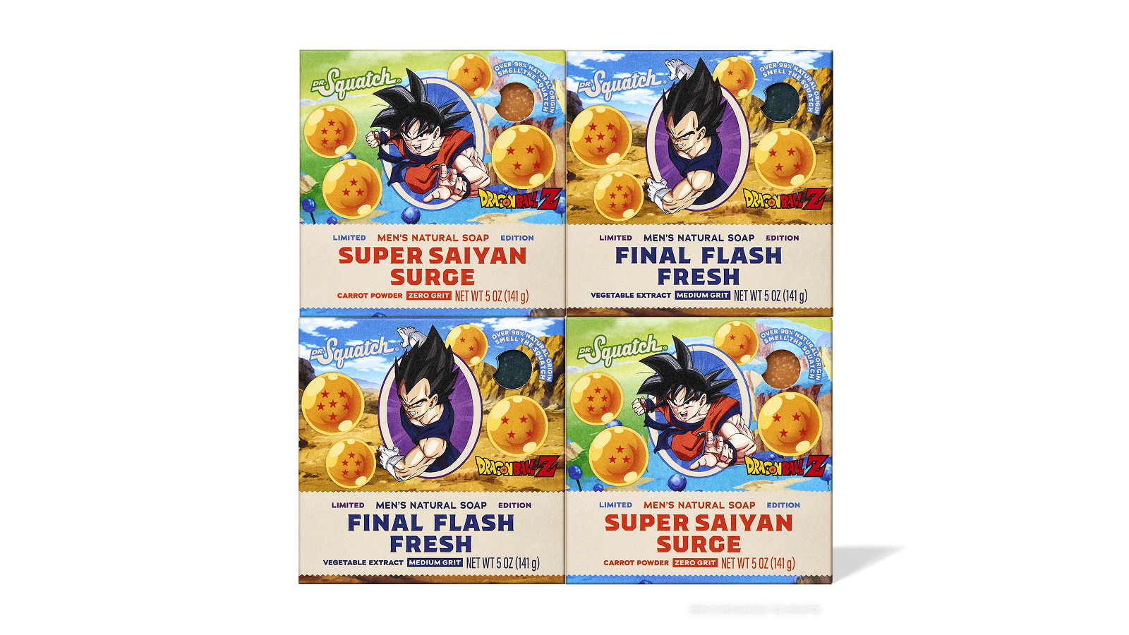 Dragon Ball Z 4-Pack - Travel Edit