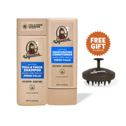 Dr. Squatch Hair Care Kit + Free Scalp Scrubber | Full & Thick Shampoo | Moisturizing Conditioner | Natural Products for Men - Daily Set