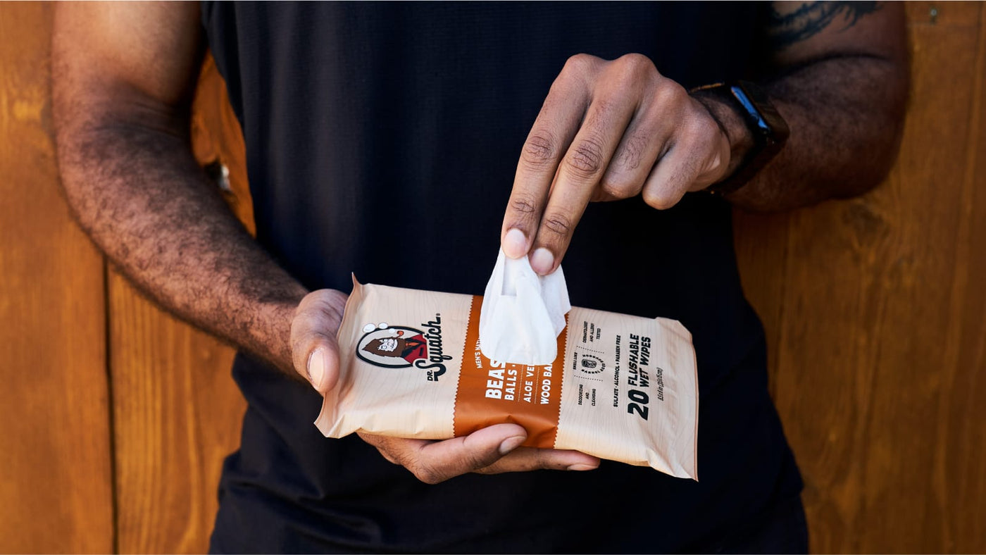 Wood Barrel Bourbon Wipes - Clean Feel