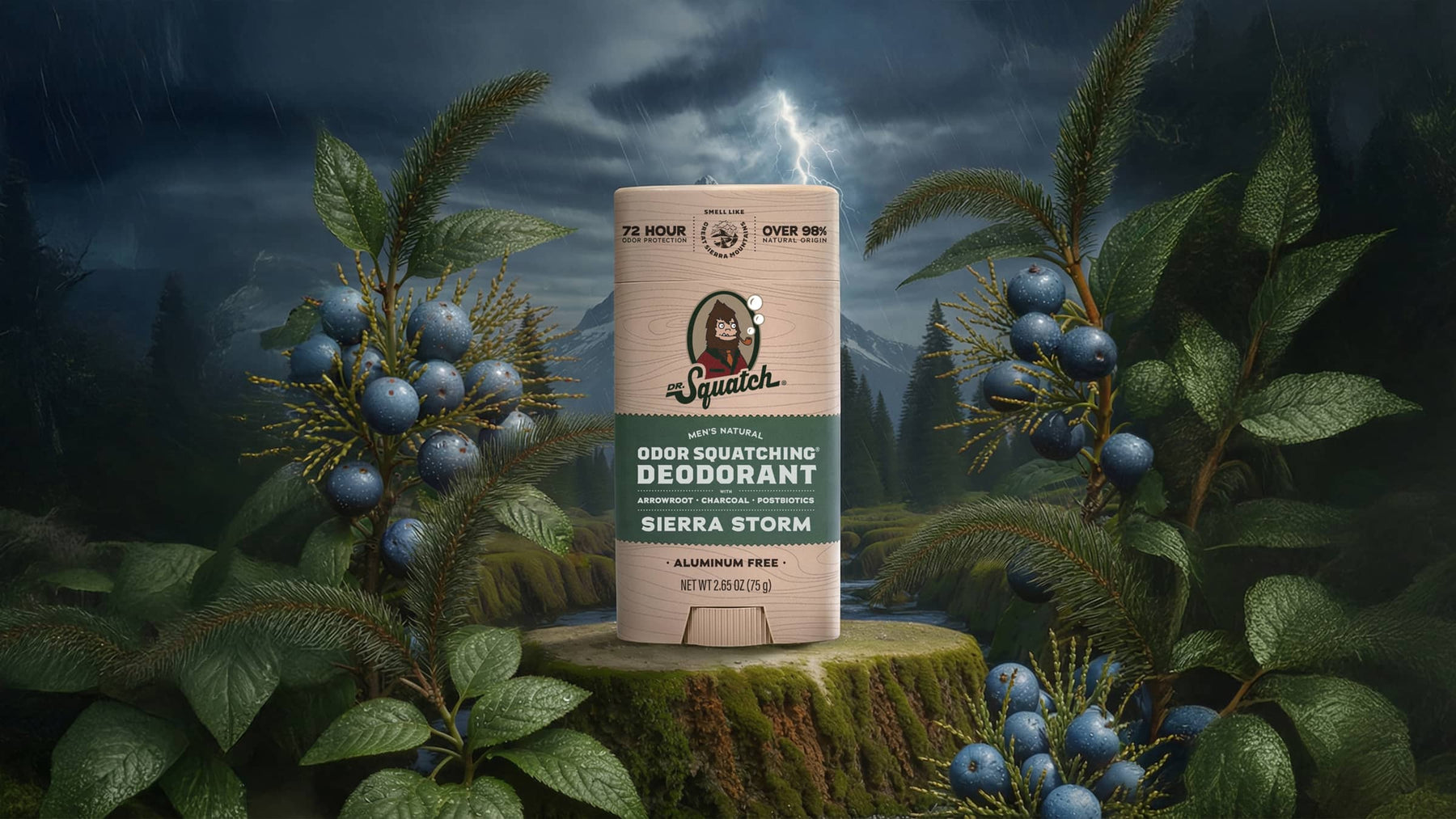 Sierra Storm Deodorant - Fresh Routine