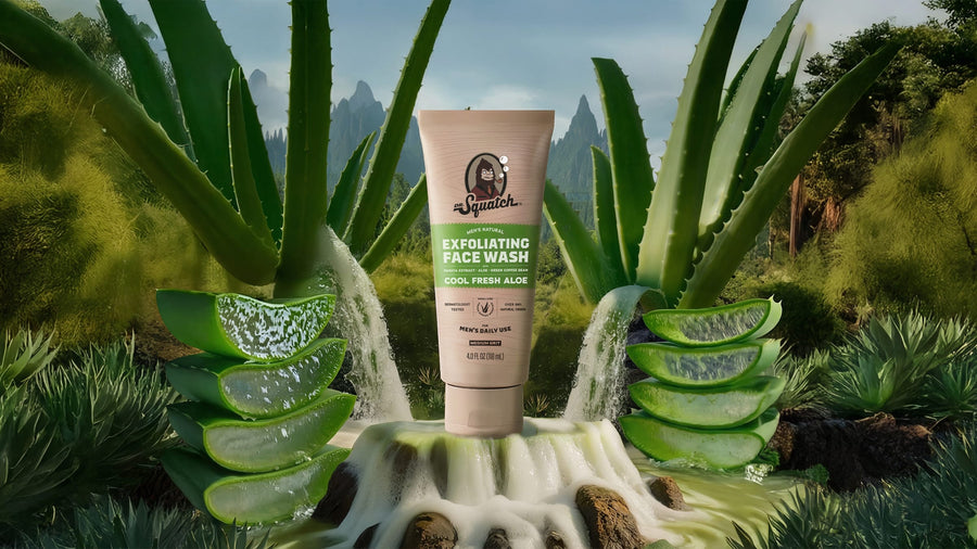 Cool Fresh Aloe Exfoliating Face Wash - Ready Routine