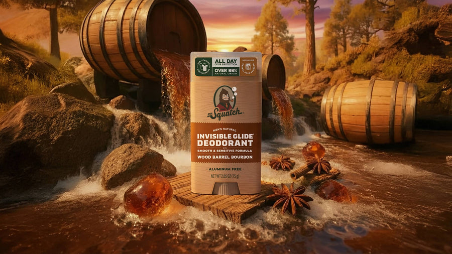 Wood Barrel Bourbon Invisible Glide Deodorant - Soft Glow