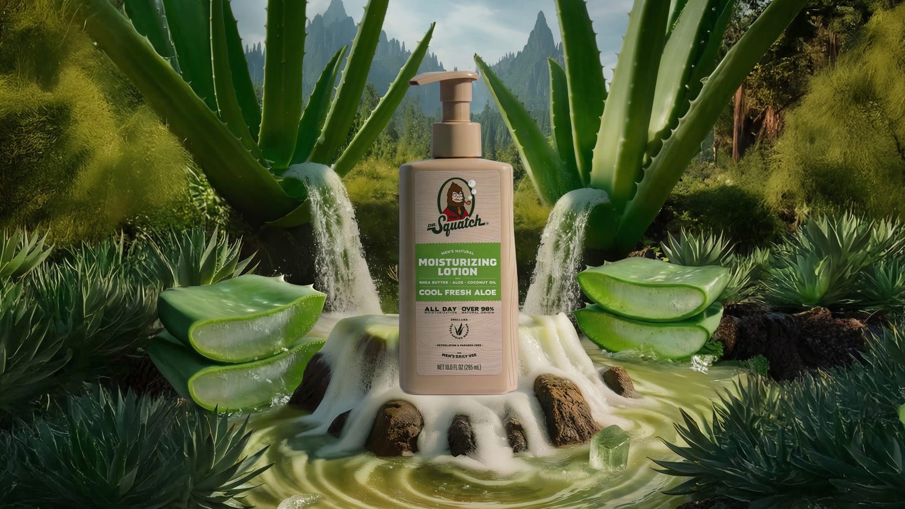 Cool Fresh Aloe Lotion - Skin Support