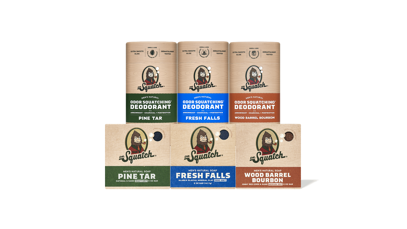 Deodorant & Soap Set - Clean Bundle