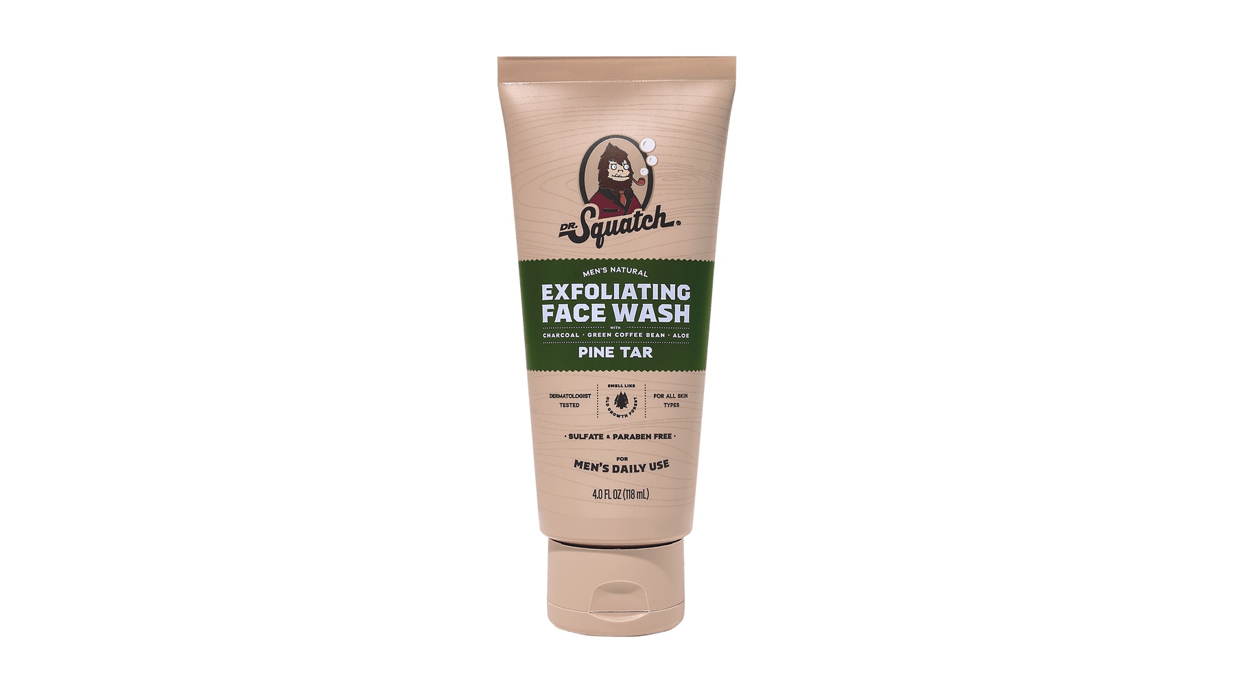 Pine Tar Exfoliating Face Wash - Classic Notes