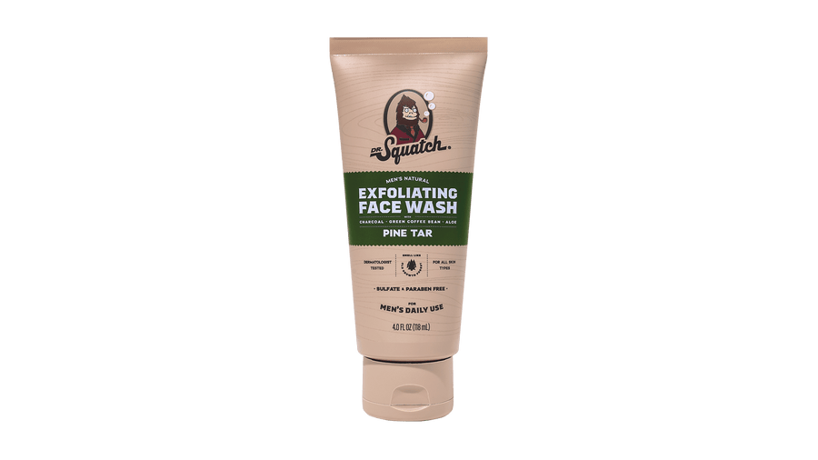 Pine Tar Exfoliating Face Wash - Classic Notes