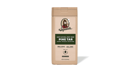14 oz Pine Tar Exfoliating Body Wash - Classic Notes