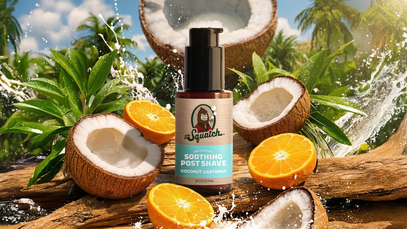 Soothing Post Shave Coconut Castaway - Clean Finish