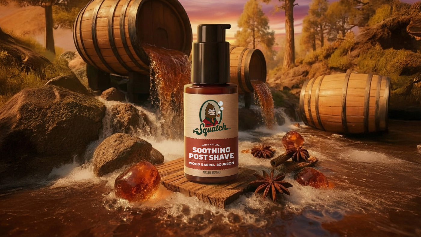 Soothing Post Shave Wood Barrel Bourbon - Fresh Prep