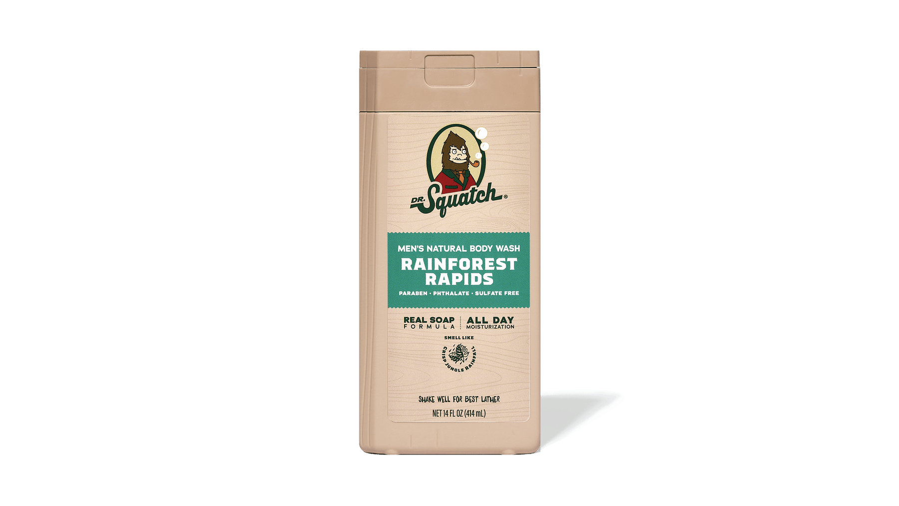 14 oz Rainforest Rapids Body Wash - Bright Scent