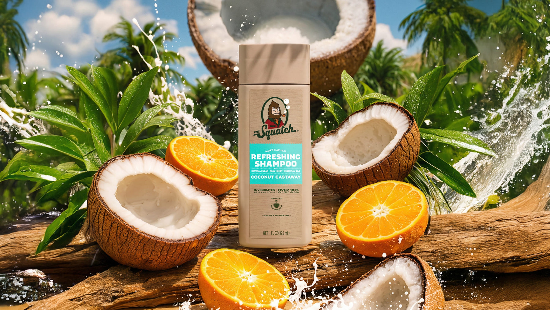 Coconut Castaway Shampoo - Warm Blend
