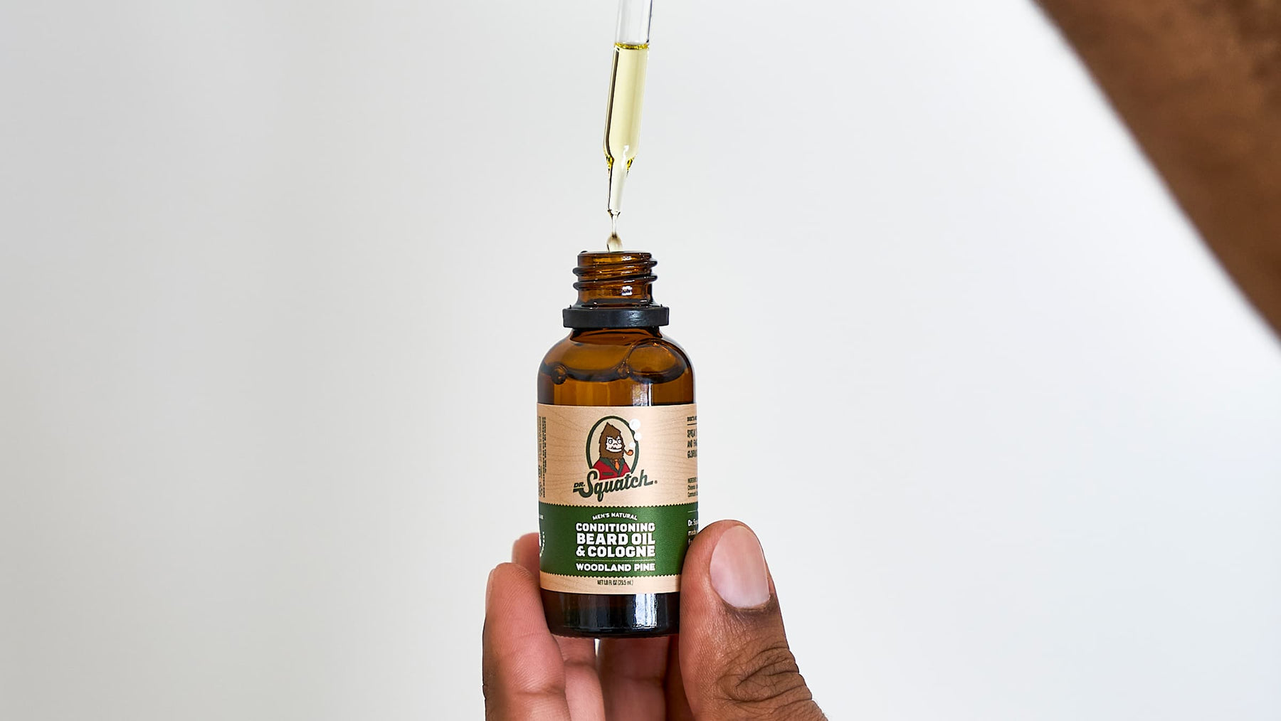 Conditioning Beard Oil & Cologne Woodland Pine - Bright Finish