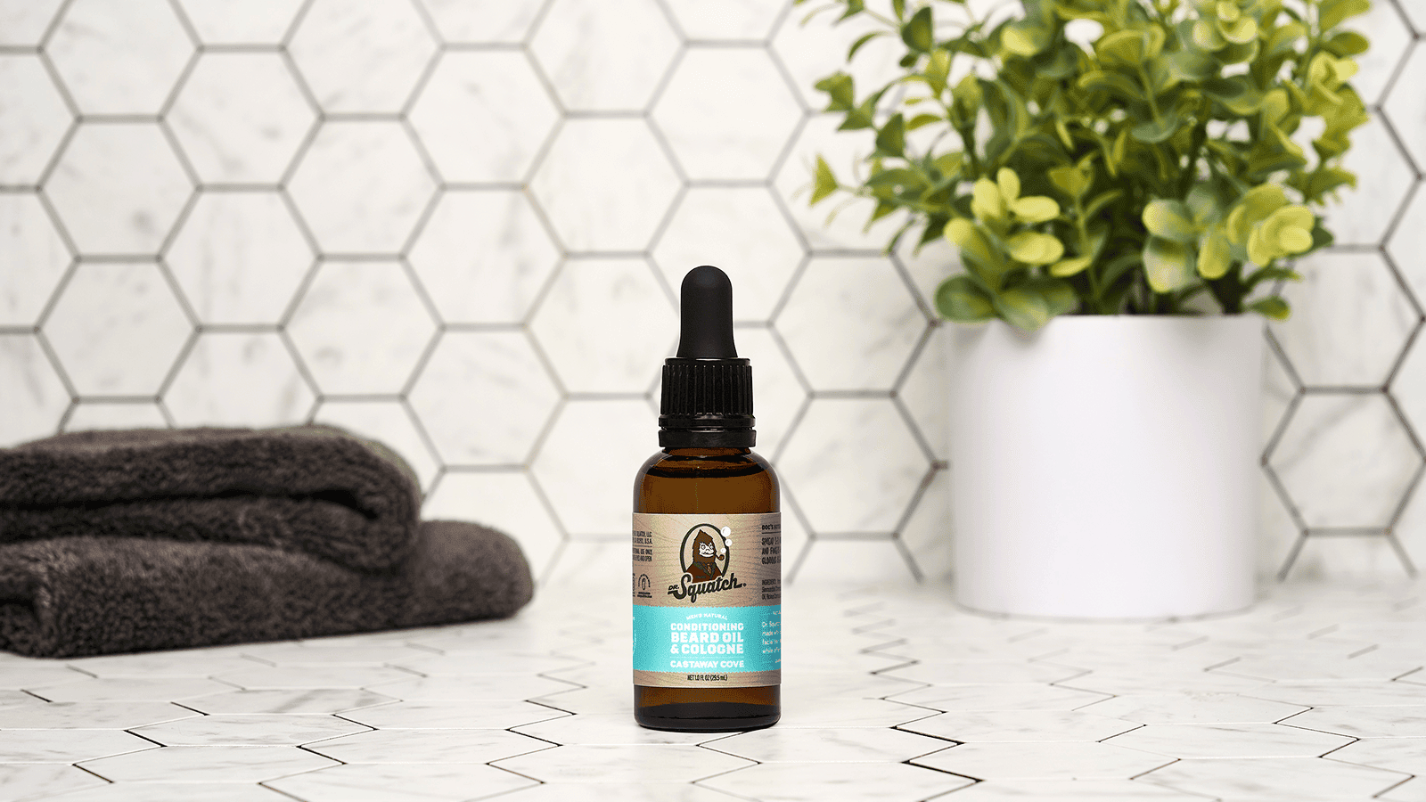 Castaway Cove Beard Oil & Cologne - Cozy Glow
